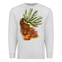 Dove Grey Coral Reef Premium Sweatshirt - LillyAllenDesigns