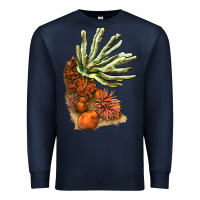 Navy Coral Reef Premium Sweatshirt - LillyAllenDesigns