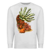 Oatmeal Heather Coral Reef Premium Sweatshirt - LillyAllenDesigns