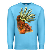 Ocean Blue Coral Reef Premium Sweatshirt - LillyAllenDesigns