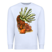White Coral Reef Premium Sweatshirt - LillyAllenDesigns