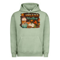 Pigment Oil Green sweater weather Urban Hoodie - BundleAndBundleShop