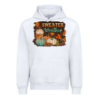 White sweater weather Urban Hoodie - BundleAndBundleShop