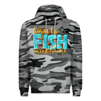 Slate Camo born to fish forced to work Premium Hoodie - NancyCooperArtShop