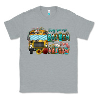 Heather Grey They See Me Rollin' They Waiting Classic Tee - CowhideDigitalArt