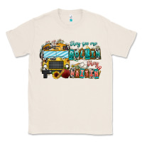 Natural They See Me Rollin' They Waiting Classic Tee - CowhideDigitalArt
