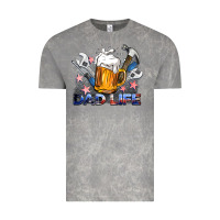 Cloud Rock dad life beer and tools Vintage Tee - BarkalooDesign