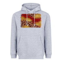Heather Grey christmas leopard glitter background Heavyweight Hoodie - AdoDesignShop
