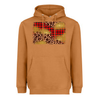 Meerkat christmas leopard glitter background Heavyweight Hoodie - AdoDesignShop