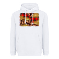 White christmas leopard glitter background Heavyweight Hoodie - AdoDesignShop