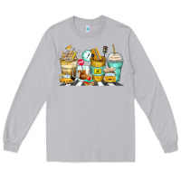 Moon Dust school bus coffee cups Long Sleeve Tee - Zillion Design Studio