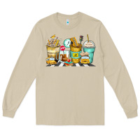 Mushroom school bus coffee cups Long Sleeve Tee - Zillion Design Studio