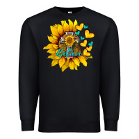 Black western sunflower  cross believe Premium Sweatshirt - BarkalooDesign