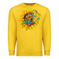 Lemon western sunflower  cross believe Premium Sweatshirt - BarkalooDesign
