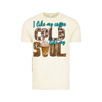 Vintage Arctic i like my coffee cold like my soul Vintage Tee - texasbilliewilder