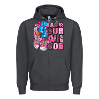 Smoke i am a survivor Zipper Hoodie - AdoDesignShop