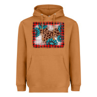 Meerkat Christmas gemstone leopard background Heavyweight Hoodie - AdoDesignShop