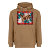 Toasted Coconut Christmas gemstone leopard background Heavyweight Hoodie - AdoDesignShop