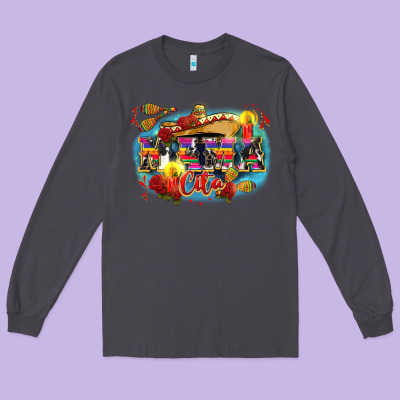 Mama Cita Long Sleeve Tee Designed By Cts Tumbler Store
