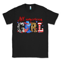 Black All American girl Classic Tee - Neo Western