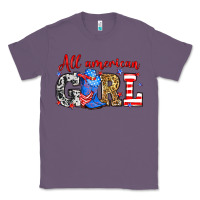 Lavender All American girl Classic Tee - Neo Western