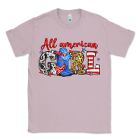 Lilac All American girl Classic Tee - Neo Western