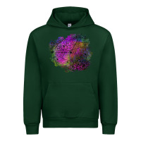 Forest Green halloween spider web for patches Urban Hoodie - BundleAndBundleShop