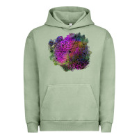 Pigment Oil Green halloween spider web for patches Urban Hoodie - BundleAndBundleShop