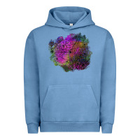 Pigment Pebble Blue halloween spider web for patches Urban Hoodie - BundleAndBundleShop