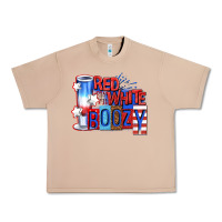 Burro red white boozy billie wilder Urban Heavy Tee - texasbilliewilder