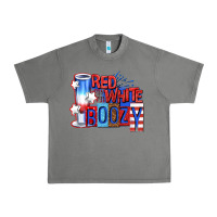 Tornado red white boozy billie wilder Urban Heavy Tee - texasbilliewilder