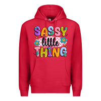 Cardinal sassy little thing Premium Hoodie - MaliasSmallBusiness