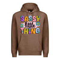 Chestnut sassy little thing Premium Hoodie - MaliasSmallBusiness