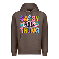 Coffee sassy little thing Premium Hoodie - MaliasSmallBusiness