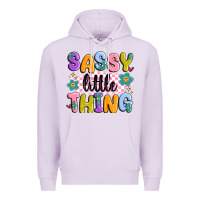 Lilac sassy little thing Premium Hoodie - MaliasSmallBusiness