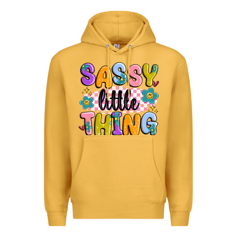 Sassy Little Thing Premium Hoodie by MaliasSmallBusiness | Teevron