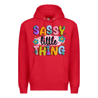 Red sassy little thing Premium Hoodie - MaliasSmallBusiness