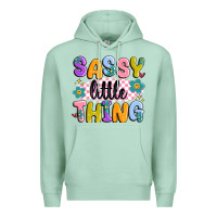 Seafoam sassy little thing Premium Hoodie - MaliasSmallBusiness