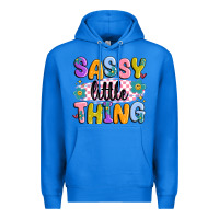 True Royal sassy little thing Premium Hoodie - MaliasSmallBusiness