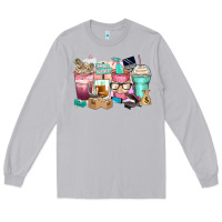 Moon Dust small business coffee cups Long Sleeve Tee - Zillion Design Studio
