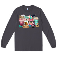 Smoke small business coffee cups Long Sleeve Tee - Zillion Design Studio