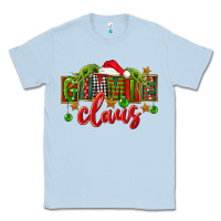 Dusty Blue Christmas gimmie claus Classic Tee - FaDigitalArtStudio