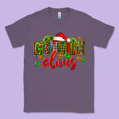 Christmas Gimmie Claus Classic Tee Designed By Fadigitalartstudio