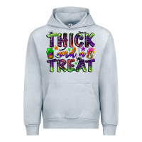 Heather Grey thick and a treat Urban Hoodie - BundleAndBundleShop