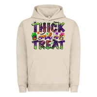 Pigment French Oak thick and a treat Urban Hoodie - BundleAndBundleShop