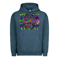 Pigment Midnight Navy thick and a treat Urban Hoodie - BundleAndBundleShop