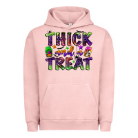 Pigment Salmon thick and a treat Urban Hoodie - BundleAndBundleShop