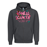 Smoke heal cancer Zipper Hoodie - AdoDesignShop