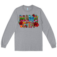 Heather Grey mama cita Long Sleeve Tee - CTS Tumbler Store