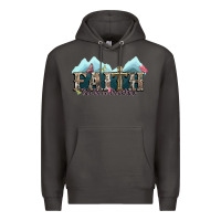 Smoke faith can move mountains cross Premium Hoodie - NancyCooperArtShop